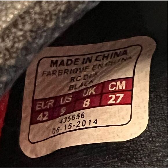 Bontrager Men's 9 Inform Race DLX Cycling Shoe Black Red Adjustable Biking - Picture 12 of 12